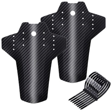 КОМПЛЕКТ ВЕЛОСИПЕДНЫХ КРЫЛЬЕВ ПЕРЕДНЕЕ ЗАДНЕЕ MTB 24 26 28 ДЮЙМОВ ДЛЯ ВЕЛОСИПЕДНОГО КРЫЛА