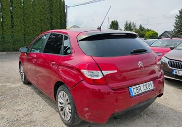 Citroen C4 II Hatchback 5d 1.4 16v VTi 95KM 2011 Citroen C4 112011r. 1.4 Benzyna. Lekko uszkodzony tyl. Jezdzi. 1.4 95KM, zdjęcie 4