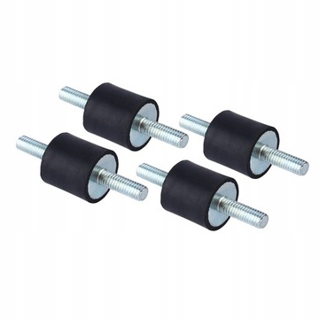 4x AMORTYZATOR KLIMATYZATORA GUMOWY IZOLATOR M6