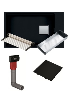 Zlewozmywak FRANKE KNG 110-62 Czarny mat +Gratisy