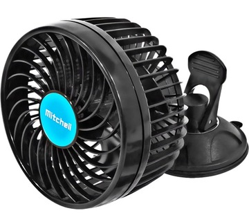 МОЩНЫЙ АВТОМОБИЛЬНЫЙ ВЕНТИЛЯТОР 12 В ОКОННАЯ ПРИСОСКА ПОВОРОТНАЯ