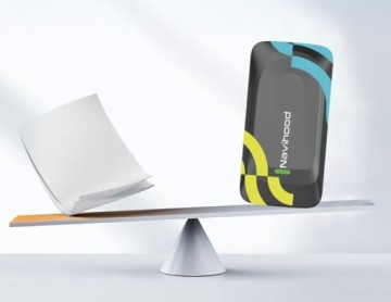 МОНИТОР СЕРДЕЧНОГО РИТМА С НАГРУДНЫМ РЕМНЕМ NAVIHOOD A3 ДЛЯ ВЕЛОСИПЕДА