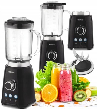 BLENDER KIELICHOWY ZELMER ZSB4799B 1200W MOCNY DUŻY KIELICH FUNKCJA TURBO