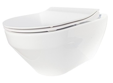 MISKA WISZĄCA WC CERSANIT CREA CLEANON DESKA OVAL