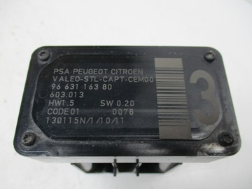 CITROEN C4 B7 DS4 10-18 SENZOR PÁKY PÁSY POHYBU 9663116380