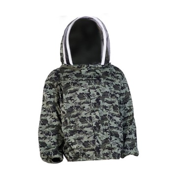 Куртка для пчеловодства с фехтовальной вуалью и премиальным капюшоном