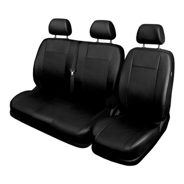 POKROWCE do VW Volkswagen LT - Comfort 2+1 czarny