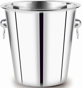 Pojemnik Wiaderko do lodu szampana prosecco cava stal 4L Wiadro DUŻE COOLER