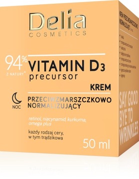 DELIA Vitamin D3 Precursor krem normalizujący /noc