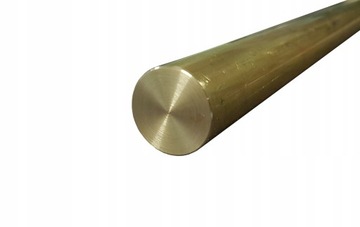 Pręt mosiężny fi 55 mm mosiądz wałek MO58 - 10 cm
