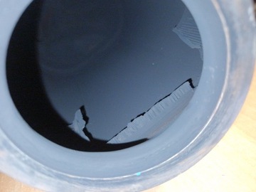 BMW 3 E90 E91 3.0D M57 Katalizator FILTR DPF Pusty Wycięty