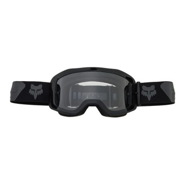 Детские очки для мотокросса FOX MAIN JUNIOR CORE BLACK/GRAY чёрно-серые БЕСПЛАТНО