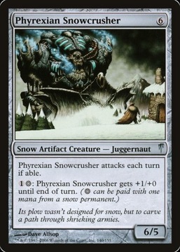 MTG LTR The List Phyrexian Snowcrusher