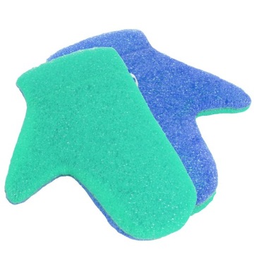 Donegal Перчатка для мытья и массажа тела для ухода, универсальный размер.