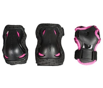 Ochraniacze na rolki Rollerblade Skate Gear Junior zestaw 3pack roz. XS