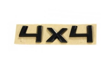 EMBLEMAT NAPIS ZNACZEK SKODA 4X4 CZARNY