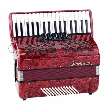 Фортепианный аккордеон Startone 72 Red MKII