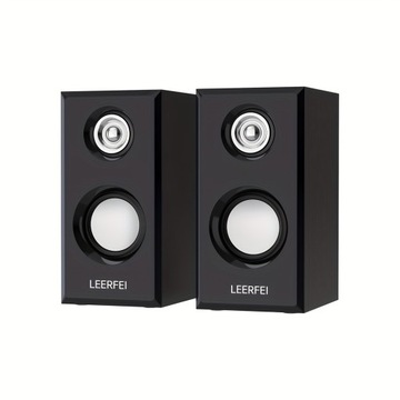 2x 3W Stereo Speakers - Plug and Play, Strong Compatibility, USB Powered,