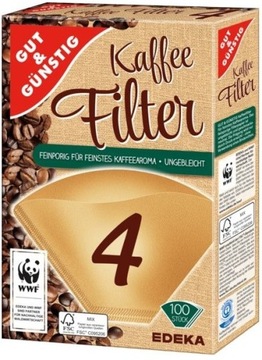 G&G EDEKA Filtry papierowe do kawy 4 100 szt.