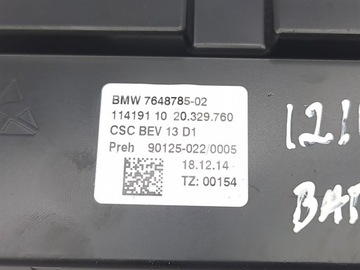 BMW I3 2015 MODUL ŘÍZENÍ NABÍJENÍ AKUMULÁTORU