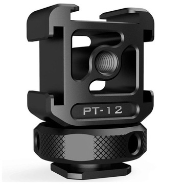 Адаптер: 3 холодных башмака для светодиодной лампы микрофона