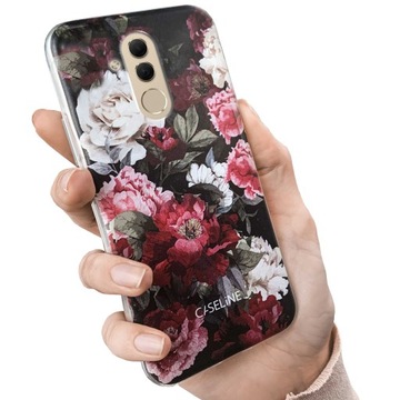Etui do Huawei Mate 20 LITE prezent wzory + Szkło
