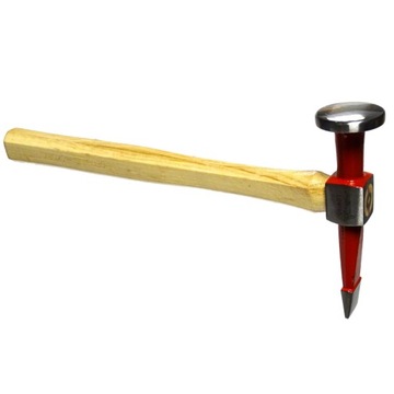 молоток жестянщика, закругленный молоток, плоский конец, прямой