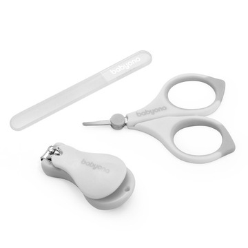 BabyOno КОСМЕТИЧЕСКИЙ НАБОР. В ЧЕХАЛЕ, НОЖНИЦЫ, КЛИПЕРЫ, НАПИЛЬНИК