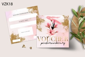 VOUCHER PODARUNKOWY BONY VOUCHERY GOTOWY PROJEKT ZŁOTY REALIZACJA 48H 12szt