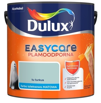 Farba Dulux EasyCare- tu turkus, 2.5l