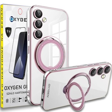 Etui Case pokrowiec OXYGEN MAGSave do Samsung S24 PLUS + szkło hartowane