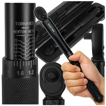 Динамометрический ключ. Ratin 1/4 2-24 нм с точной блокировкой колеса