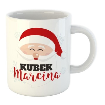 KUBEK ŚWIĄTECZNY PREZENT NA MIKOŁAJKI ŚWIĘTA
