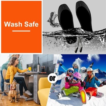 Термостельки для обуви с подогревом, размер 35-46.