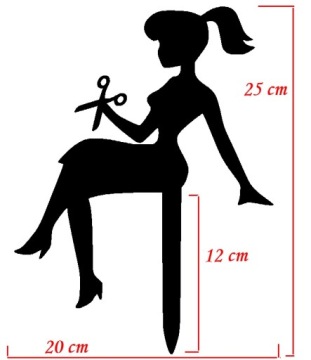 ТОППЕР для парикмахера, стилиста, ножницы, украшение парикмахерского торта.