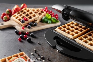 Gofrownica na dwa gofry - Bestron ASW401BL