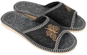 Войлочные тапочки Polish Home Mountain Slippers Женские тапочки Laczki NO 42.