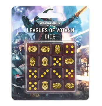 Zestaw Warhammer 40000 LEAGUES OF VOTANN DICE Games Workshop