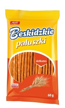 AKSAM PALUSZKI DELIKATESOWE 60G MAŁA PACZKA
