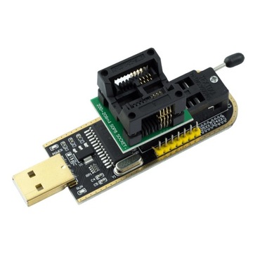 Большой набор программаторов EEPROM и Flash для зажимов адаптера CH341A I2C SPI