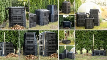 МОДУЛЬ САДОВОГО КОМПОСТЕРА Patrol 260л с увеличительной дверцей