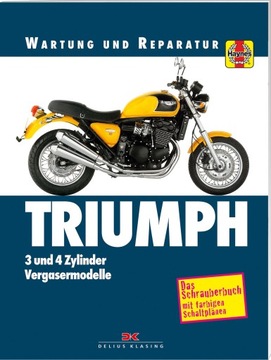 INSTRUKCJA NAPRAW MOTOCYKLA TRIUMPH 3 I 4 CYLIND.
