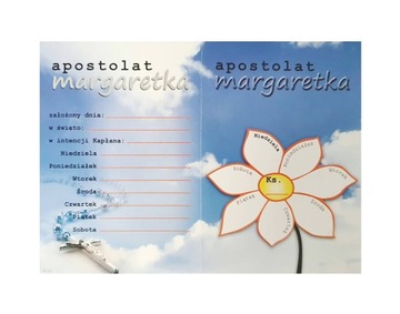 Margaretka Apostolat Modlitwa za kapłana - Komplet 7 + 1