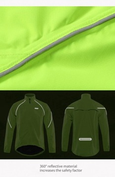 ARSUXEO Велосипедная ветровка Куртки Полностью водонепроницаемый велосипедный плащ