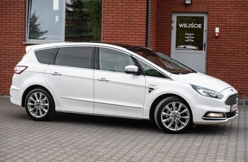 Ford S-Max II Van 2.0 EcoBlue 190KM 2019 Ford S-max 2.0d 190PS Vignale Full Opcja Biala Perla 7-osob Gwarancja fv23%, zdjęcie 35