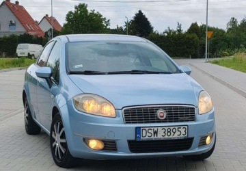 Fiat Linea Sedan 1.3 16v Multijet 90KM 2007 Fiat Linea Ladny Fiat linea 2008r 1.3cm multijet 4lON na 100KM super stan, zdjęcie 1