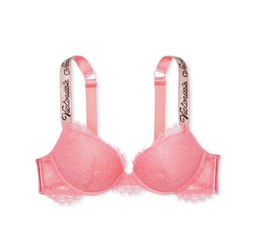 Biustonosz Victoria's Secret Shine Strap Push-Up Bra Rozmiar 70D