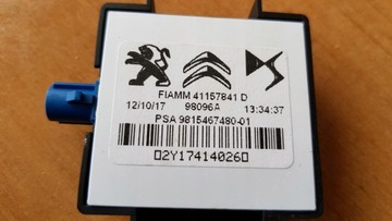 MODUL ANTÉNY PEUGEOT 3008 II 16- 9815467480