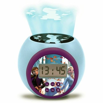 Budzik cyfrowy Frozen z projektorem i timerem RL977FZ