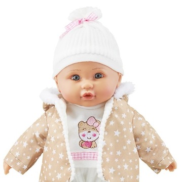 Lalka Bobas Julka Uczy 120 słów Śpiewa Opowiada Bajki ze Smoczkiem Butelka